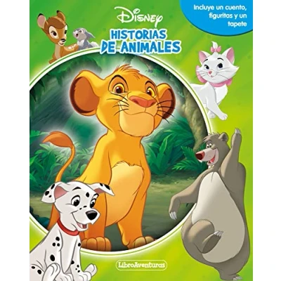 Imagen de Historias de animales. Libroaventuras: Incluye un cuento, figuritas y tapete