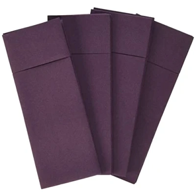 Imagen de Alvotex Servilletas Airlaid, Morado, 50 Unidades