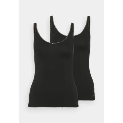 Imagen de Sloggi GO 2 PACK Camiseta interior, Mujer, Talla: 65A C. 70A/B, Black