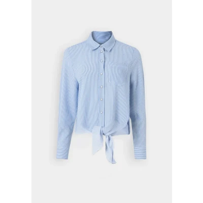Imagen de ONLY Onllecey Camisa, Mujer, Talla: XS, Cloud dancer/medium blue