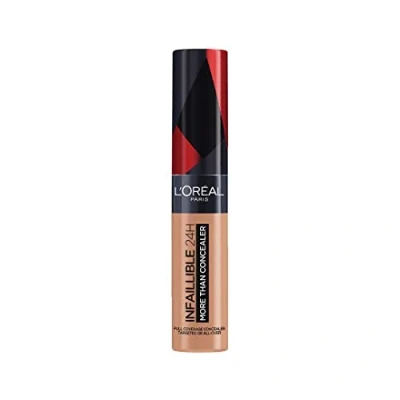 Imagen de L&#039;Oréal Paris Infalible, Corrector de cobertura completa y acabado natural, More than Concealer,Tono 330 Pecan/Pecan, 11 ml