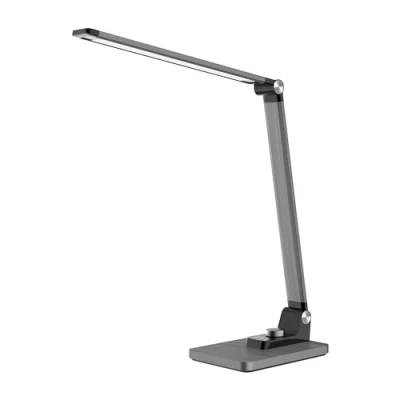 Imagen de Hansa Lámpara LED de sobremesa Breeze Intensidad Regulable con pie Gris 450 LM