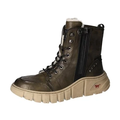 Imagen de MUSTANG 1499 602, Botín con Cordones Mujer, Militar, 38 EU