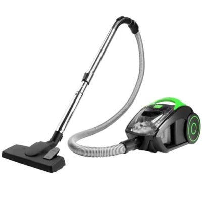 Imagen de Deuba Aspirador Ciclónico 900W Sin Bolsa Filtro Hepa Lavable Depósito 1,5L Verde Cable 5m Aspiradora Potente