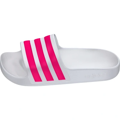 Imagen de adidas Adilette Aqua Slides Kids, SE DESLIZA, Cloud White/Real Magenta/Cloud White, 28 EU