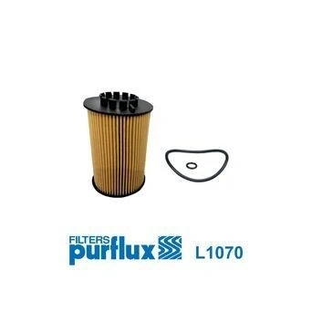 Imagen de PURFLUX L1070 Filtro de aceite Cartucho filtrante AUDI: A6 C7 Avant, Berlina, A8 D4, BENTLEY: Continental GT, GTC
