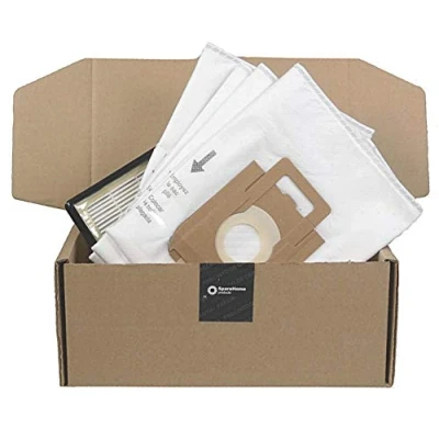 Imagen de SpareHome® 4 Bolsas alta filtración + 1 Filtro Hepa compatible con aspiradores Nilfisk GM200&gt;300&gt;400