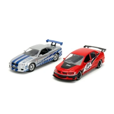 Imagen de Jada Toys Fast &amp; Furious Twin Pack 1:32 Wave 4/2 Coche de Juguete Modelo Set Juego