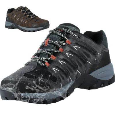 Imagen de Hi Tec Corzo Low WP Zapatillas Trekking,Botas montaña Hombre Impermeables, Transpirables, Buen Ajuste, Soporte optimo, Comodidad Superior, Refuerzos duraderos, excelente amortiguación, Agarre