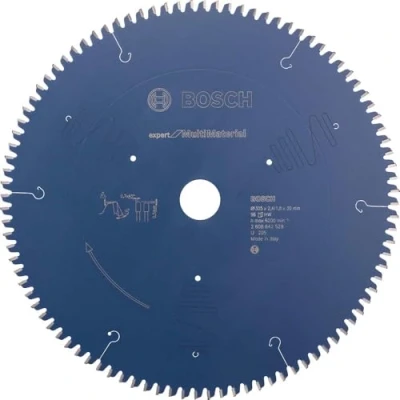 Imagen de Bosch 2 608 642 529 Hoja de sierra circular Expert for Multi Material 305 x 30 2,4 mm, 96 (pack 1)