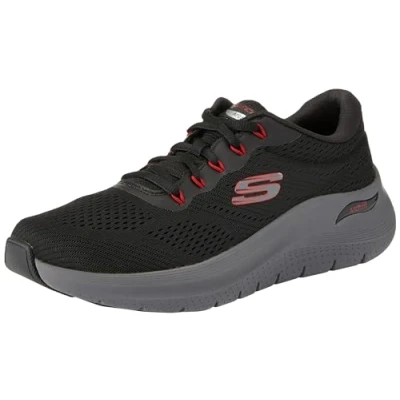 Imagen de Skechers Arch Fit 2.0, Deportivo para Hombre, Malla sintética Negra, 46 EU