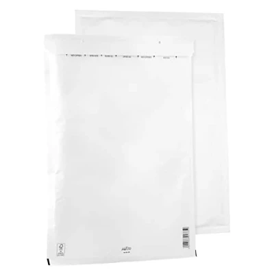 Imagen de Bantex K20 Sobres acolchados (10 unidades, 370 x 480 mm, 20 K, cierre autoadhesivo), color blanco