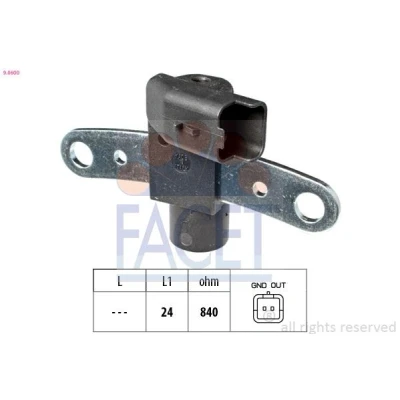 Imagen de FACET 9.0835 Sensor de Cigueñal RENAULT: Sandero / Stepway 2