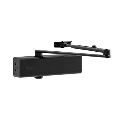 Imagen de Tesa Assa Abloy DC140 D9005, Cierrapuertas de brazo articulado, Negro