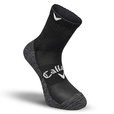 Imagen de Callaway Men&#039;s Optidri mid, Calcetín De Corte Medio Hombre, (blanco 5619007), Talla Única Tamaño Del Fabricante L XL
