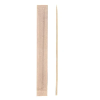 Imagen de García de Pou 1000 unidades Palillos Enfundados Kraft 9 Cm Natural Madera