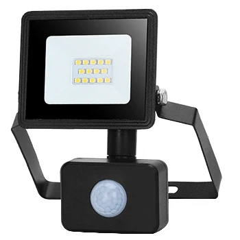 Imagen de Aigostar 10W Foco Led con Sensor Movimiento,950LM Super Brillo Focos Exterior IP65 Impermeable,4000K Blanco Natural Proyector Exterior,Perfectas para Jardín, Garaje, Patio, etc.