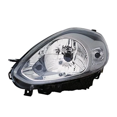 Imagen de PRASCO FT3444904 Faros izquierda H4 cromo con servomotor para reg. alcance luces
