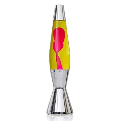 Imagen de Mathmos Lámpara de lava Astro Baby Amarillo/Rojo