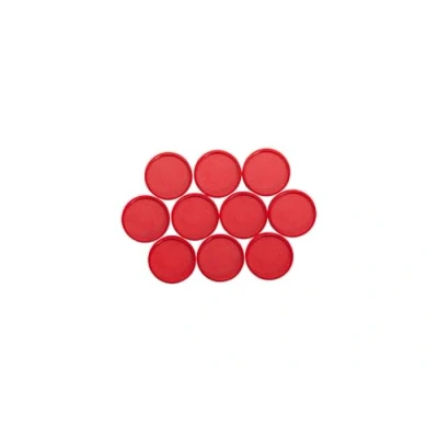 Imagen de Maul 6172325, Conjunto de imanes Polipropileno Redonda, 8,4 x 30 mm, 10 uds., Rojo (Rot)