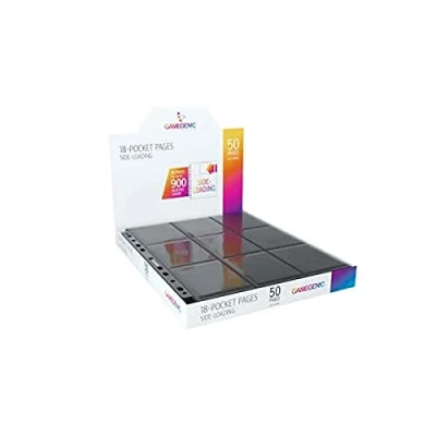 Imagen de Gamegen!c Sideloading 18 Pocket Pages Display Black (50), (Gamegenic GG3002)