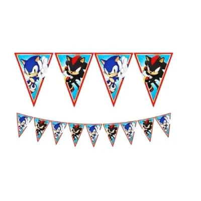 Imagen de Banderines Sonic Party