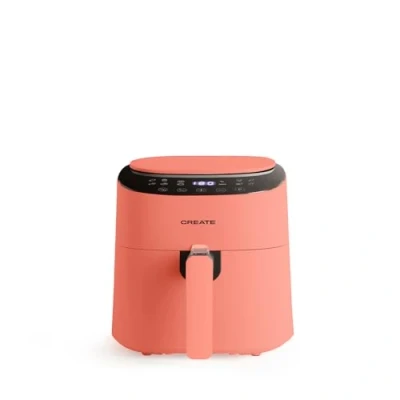 Imagen de CREATE/FRYER AIR PRO COMPACT/Freidora de aire Sin aceite 3,5 L Terracota / 8 Programas, Pantalla visión angular, aceites ni grasas, Sistema circulacion 360º, 1300W