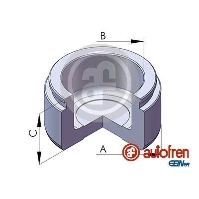 Imagen de AUTOFREN SEINSA D025601 Émbolo, pinza del freno 57 Eje delantero BOSCH MERCEDES BENZ: Clase C Berlina