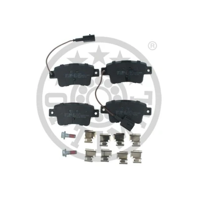 Imagen de OPTIMAL BP 12542 Juego de pastillas freno Eje trasero con tornillos pinza FIAT: Grande Punto Hatchback, II Hatchback
