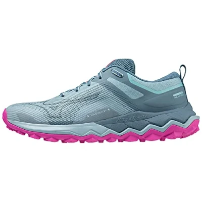 Imagen de Mizuno Wave Ibuki 4 Zapatillas para carreras de montaña Mujer, Morado (Forget Me Not/Provincial Blue/807 C), 38.5 EU