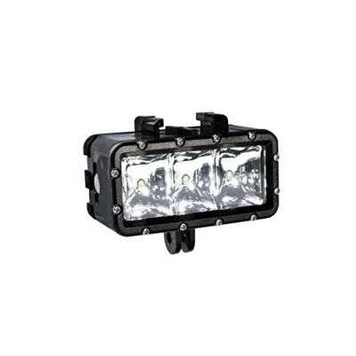 Imagen de BRESSER Acción Cámara LED Lámpara Impermeable Negro