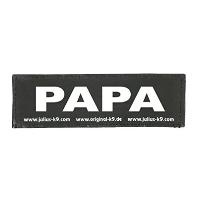 Imagen de Parches Intercambiables, 1 par, Papa, tamaño: pequeño, Negro