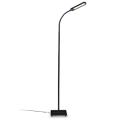 Imagen de B.K. Licht Lampara de pie incl. 6,5W 600lm Module LED I Función Memoria Control Táctil 3000K 6500K blanca cálida fria