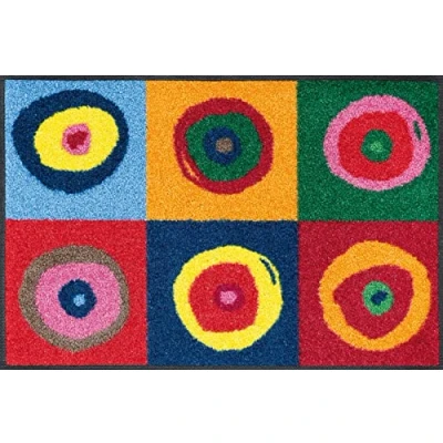 Imagen de Wash+Dry Sergej Felpudo, Poliamida, Multicolor, 50x75cm