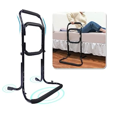 Imagen de Asientos de elevación Asiento Sillas para Personas Mayores Dispositivos Asistencia Silla Rieles Cama Bastón Barra Apoyo Accesorios Soportes Ayudas Movilidad