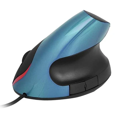 Imagen de Tosuny Ratones ergonómicos, 3200DPI Gaming Mice Mouse USB Vertical Mouse, Wrist Rest para PC Laptop(Azul)