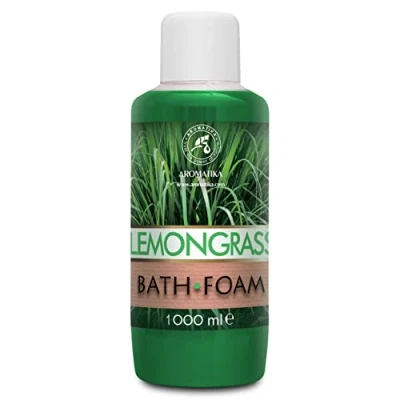 Imagen de Espuma Baño Lemongrass 1000ml Buen Sueño Belleza Cuidado del Cuerpo Bienestar Relajación Aromaterapia Spa Baños de Burbujas Bath foam