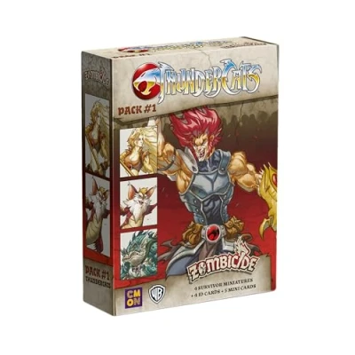 Imagen de CMON Edge Entertainment GUFPR06 Zombicide: Thundercats Pack 1 Juego de Miniaturas, en Español