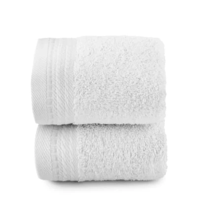 Imagen de Top Towel Premium Toallas de baño Grandes 2 Cara o Bidet 30x50 cms Algodon 100% 600 Gramos Blanco