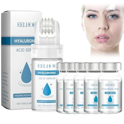Imagen de Sistema de Microinfusión para Cara, Labios, Hidratante, Facial con Suero Suave,Adecuado Mejorar Líneas y Arrugas del Rostro