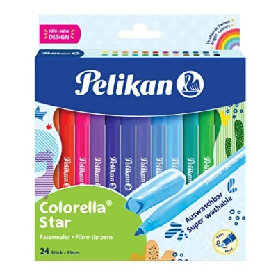 Imagen de Pelikan Rotuladores Colorella Star C 302, 24 unidades, en caja plegable