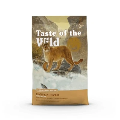 Imagen de Taste Of The Wild pienso para gatos con Trucha y Salmon ahumado 6,6kg Canyon River