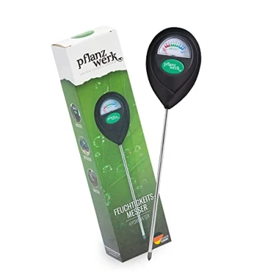 Imagen de Pflanzwerk® Macetero Probador de Suelo HIGROMETRO Premium *SIN Pilas* *Se Puede Escoger el Color* *Higrometro para Interior y Exterior* *Producto Calidad*