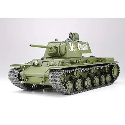 Imagen de Tamiya 35372 000 Tanque Pesado Ruso KV 1F 1941 Early Prod. 1:35 Kit de Modelo plástico