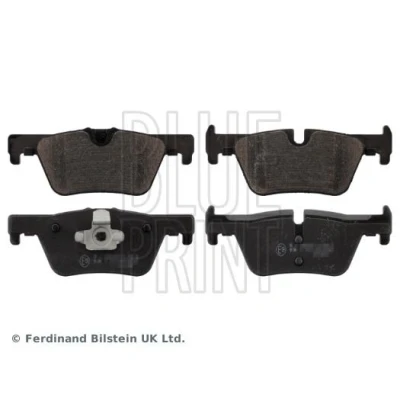 Imagen de BLUE PRINT ADB114222 Juego de pastillas freno Eje trasero preparado para indicador desgaste con clip émbolo BMW: 1 Hatchback, 3 Berlina