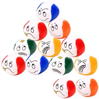 Imagen de mizikuu Pelotas de Malabares, 12 Piezas Mini Bolas Malabares Juggling Balls Lanzar Circo Juguetes Interactivos para Niños Adultos Principiantes Profesionales