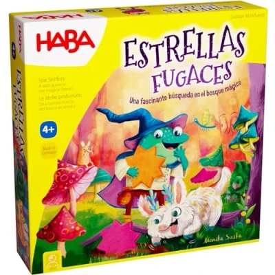 Imagen de HABA 1307119006 Estrellas Fugaces, Juego Infantil de Mesa Memoria y recolección. Más 4 años