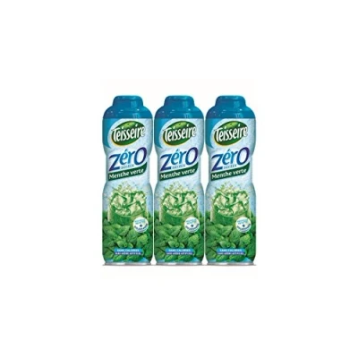 Imagen de Pack 3 Siropes Menta verde 0% zucchero Teisseire x 0,6 cl