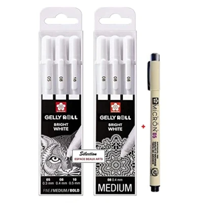 Imagen de Royal Talens Roll bolígrafo gel pack de 3