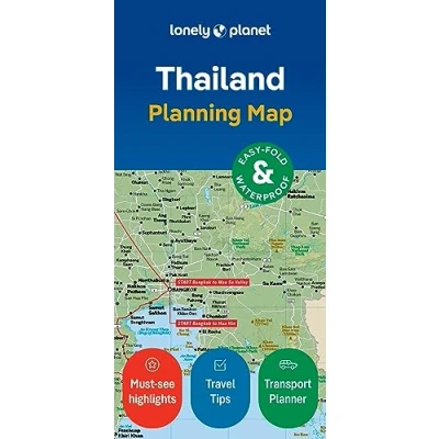 Imagen de Lonely Planet Thailand Planning Map
